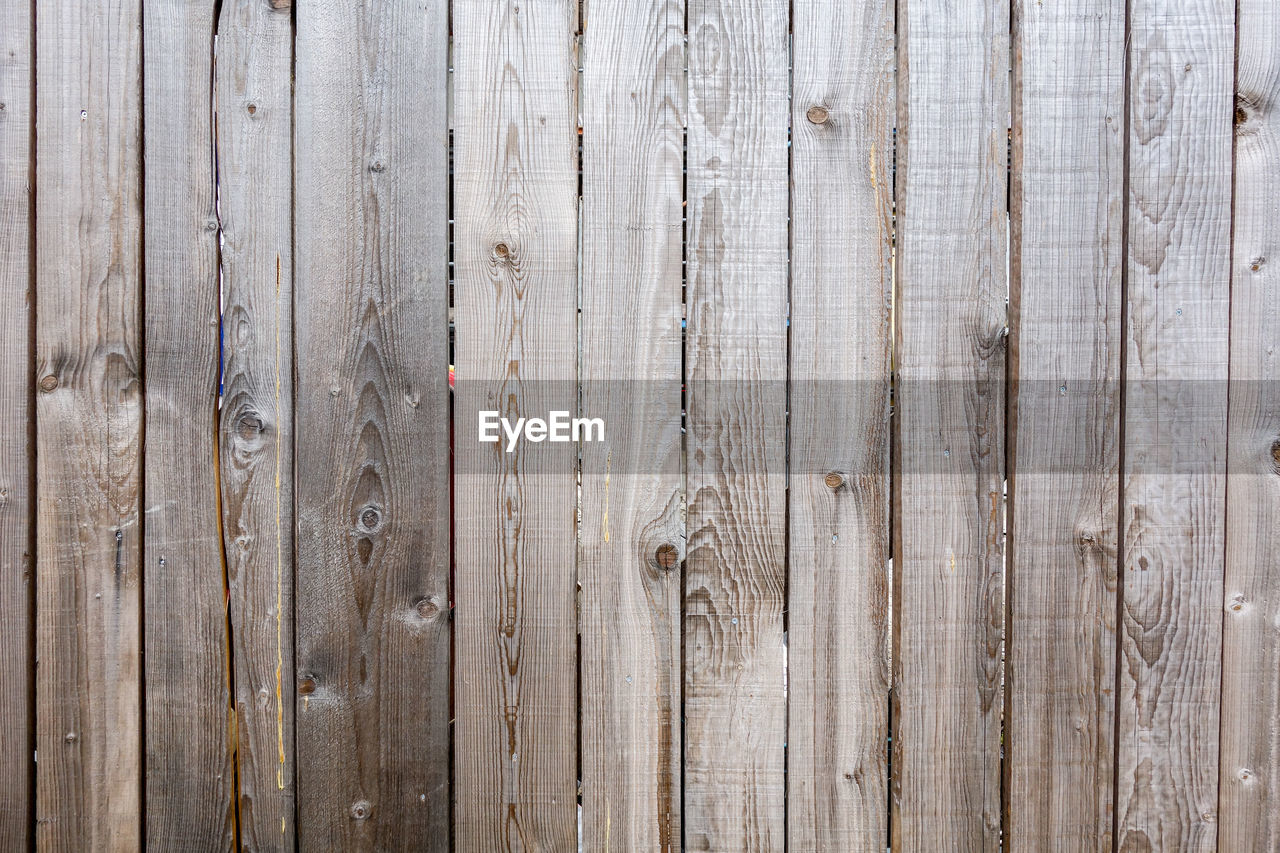 Full frame shot of wooden fence