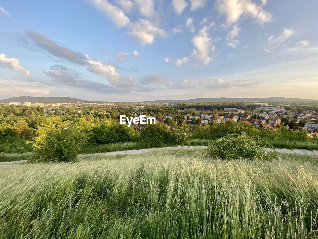 PANORAMIC SHOT OF TOWNSCAPE