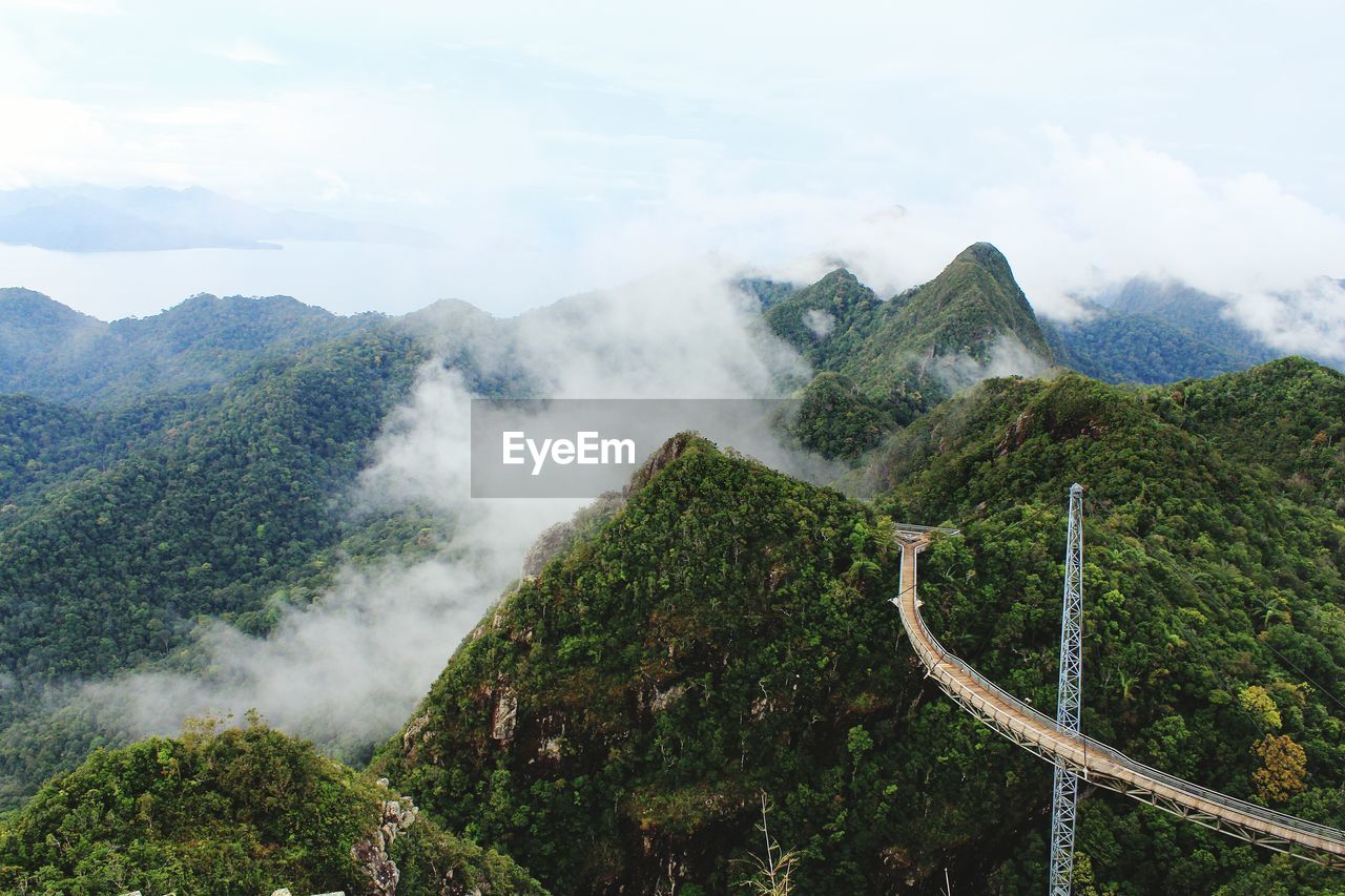 SCENIC VIEW OF MOUNTAINS