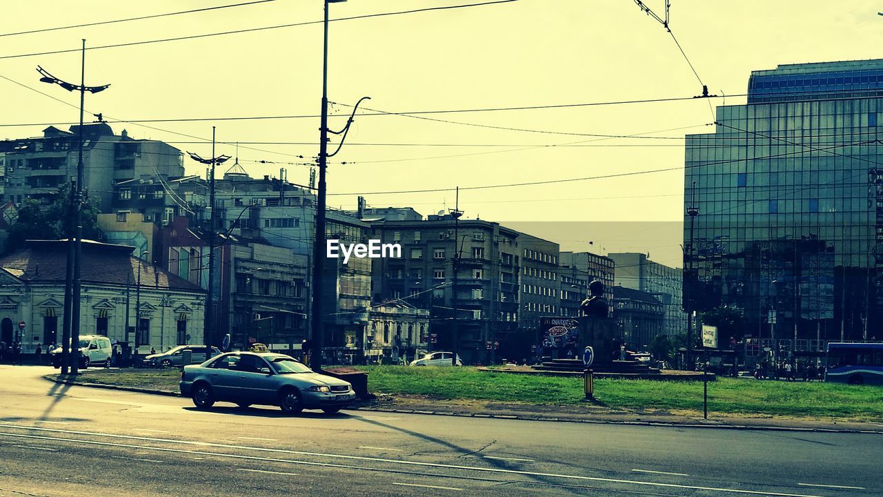 VIEW OF CITY STREET