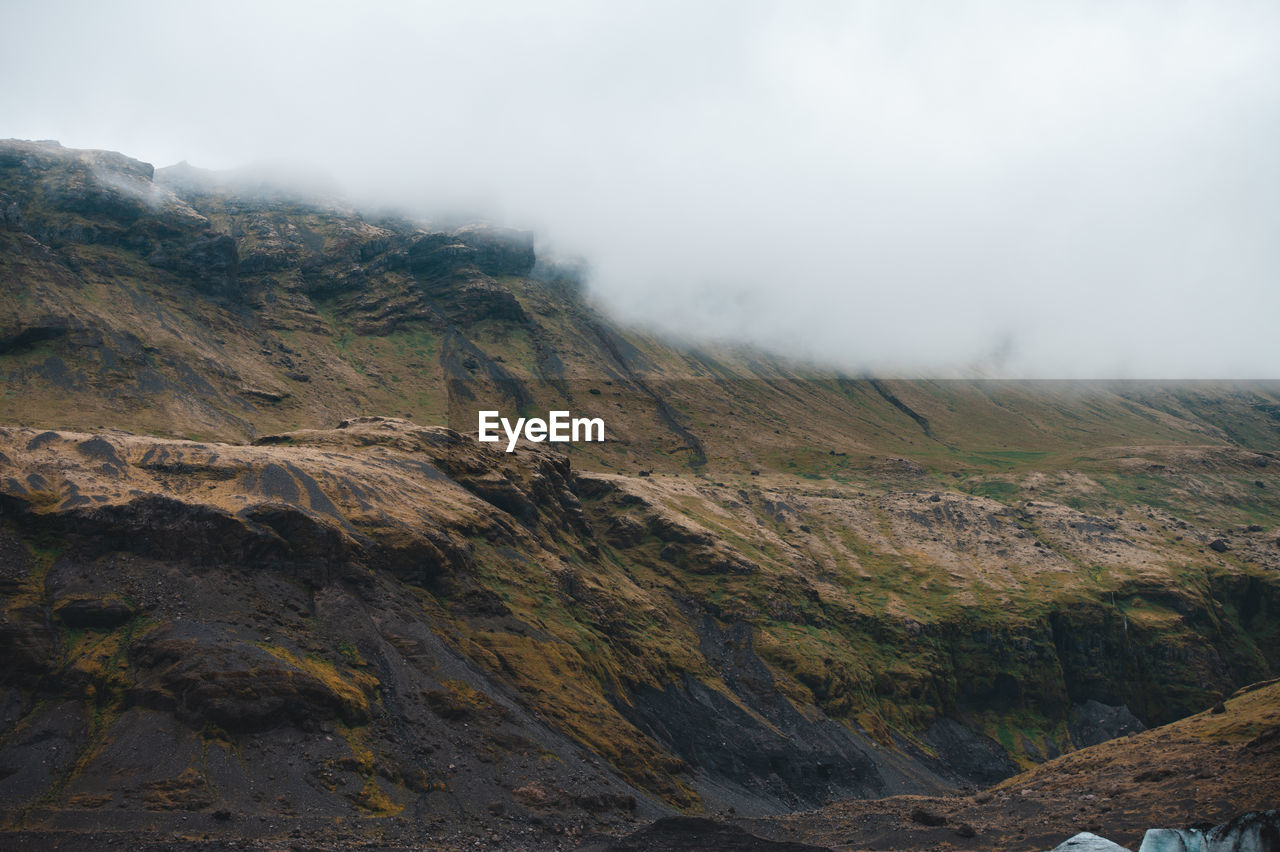 scenic view of mountain against sky