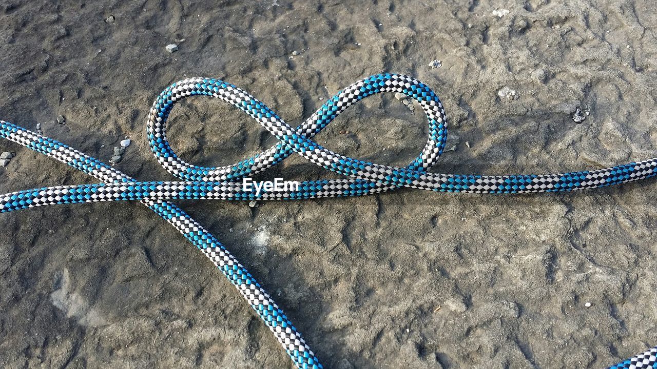 Rope on beach