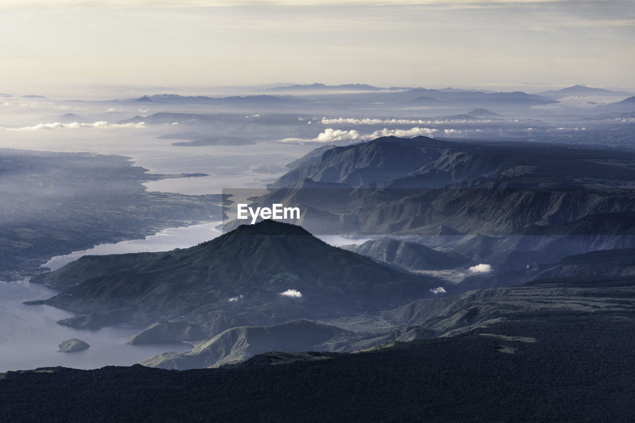 Lake toba aerial , indonesia