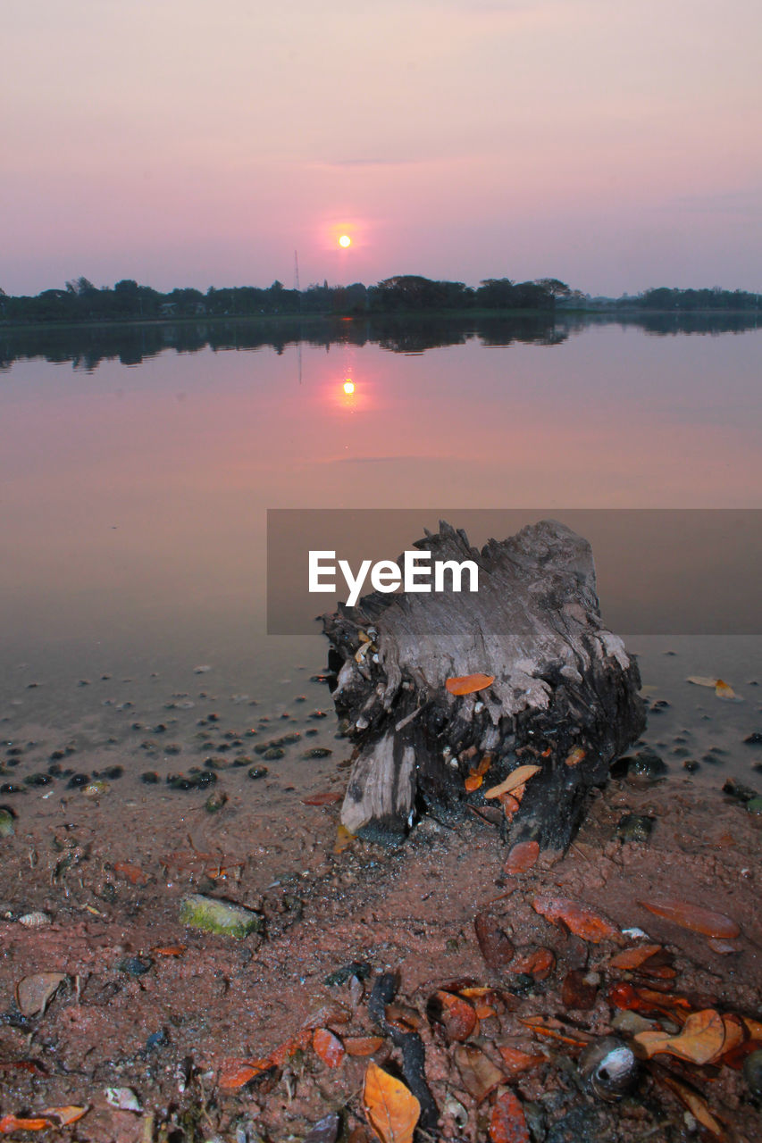 SCENIC VIEW OF SUNSET AGAINST SKY