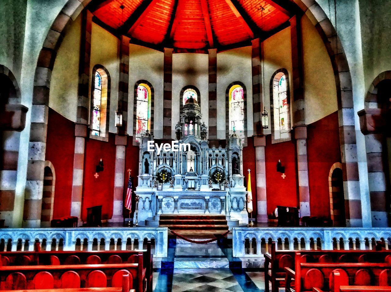 INTERIOR OF CATHEDRAL