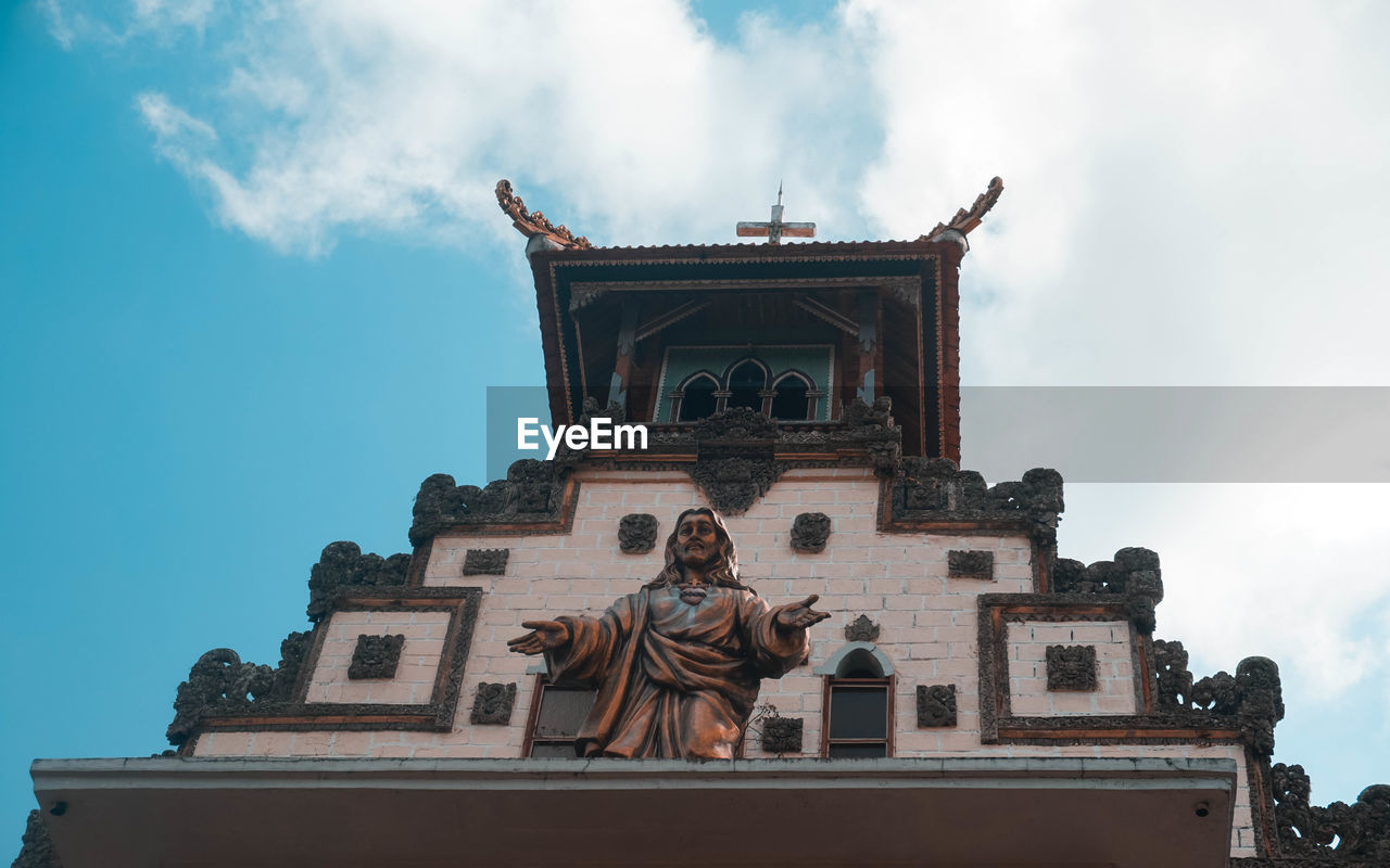 Beatiful architecture of balinese church