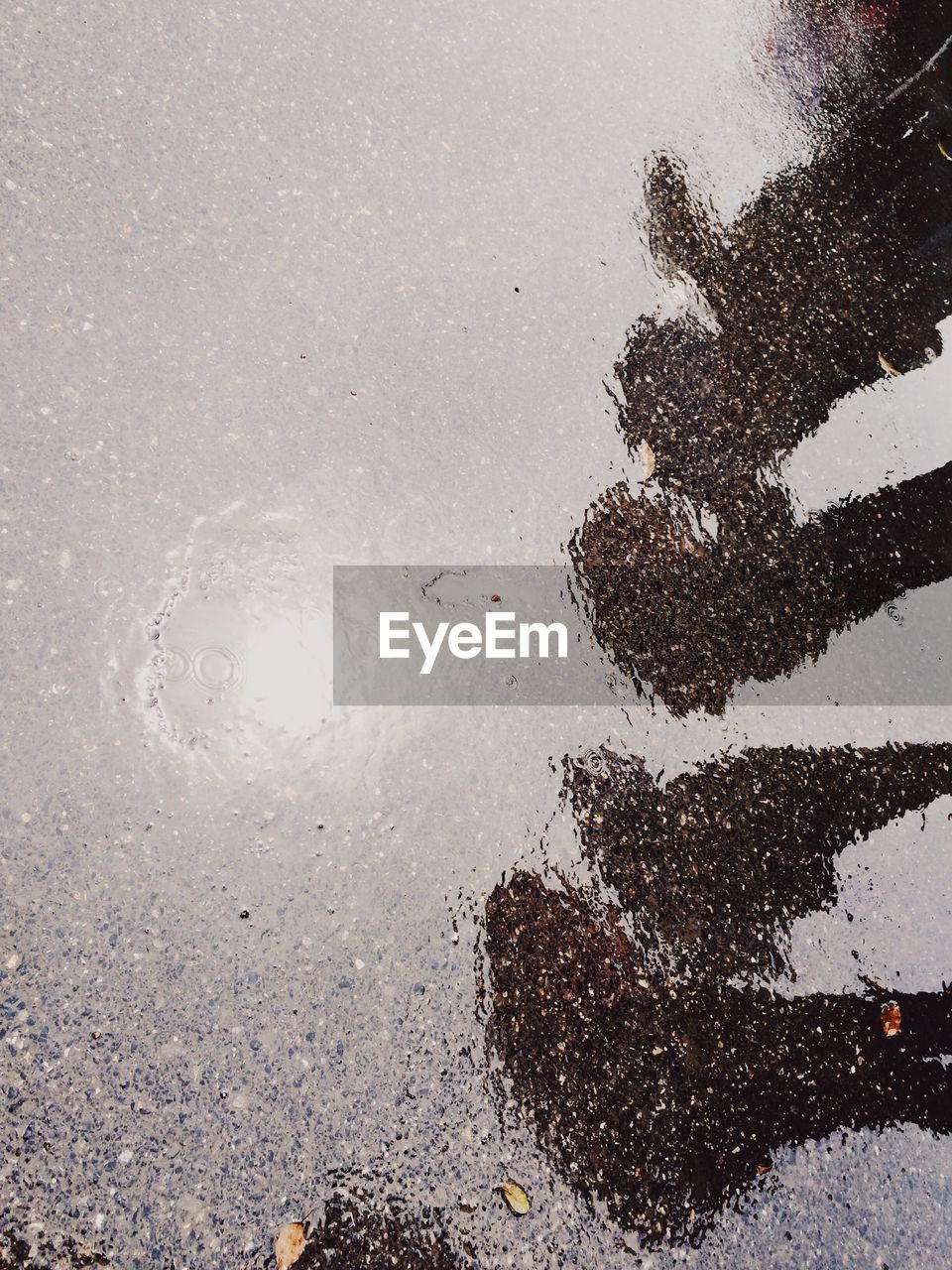 VIEW OF WATER DROPS ON GLASS