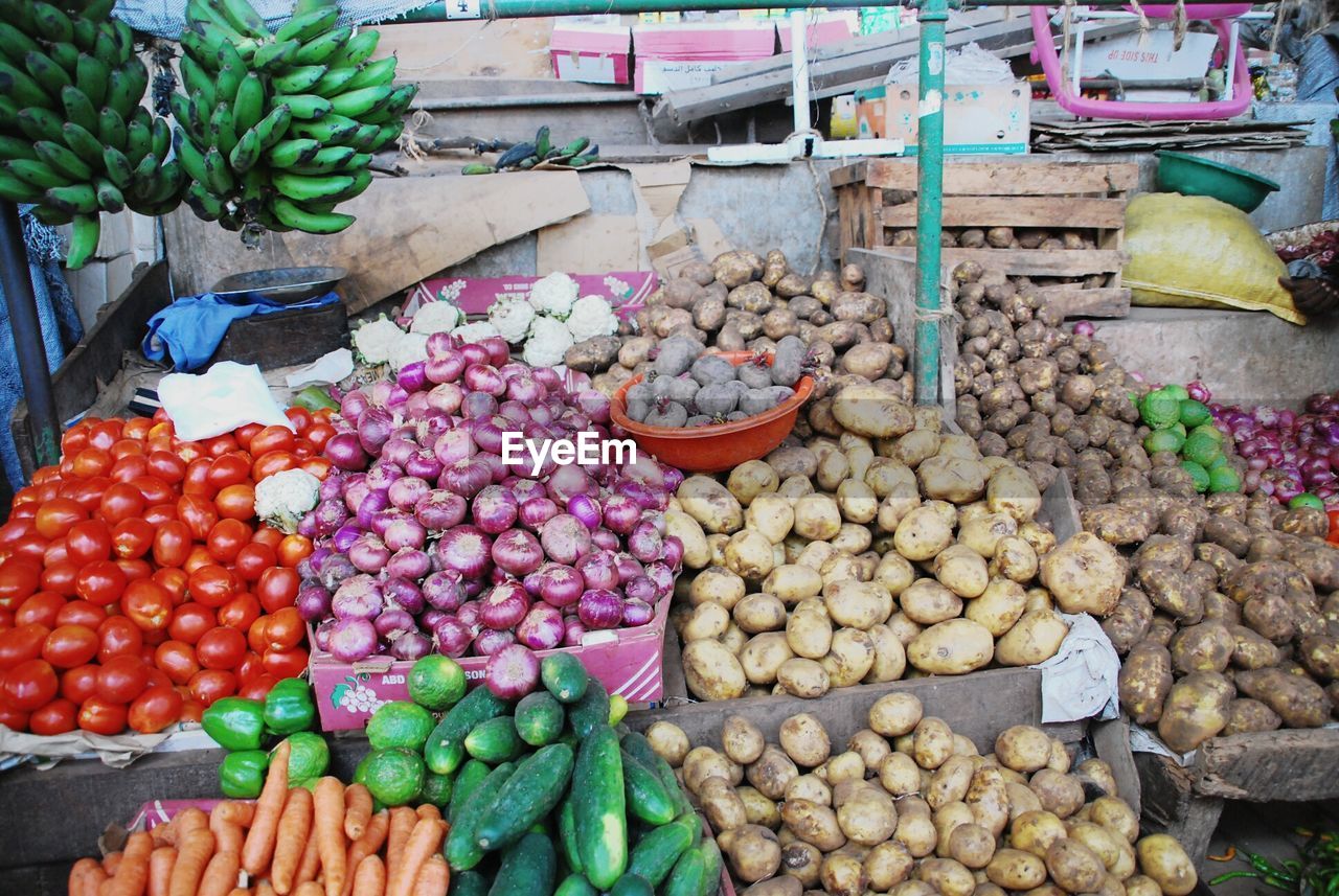 View of vegetables for sale