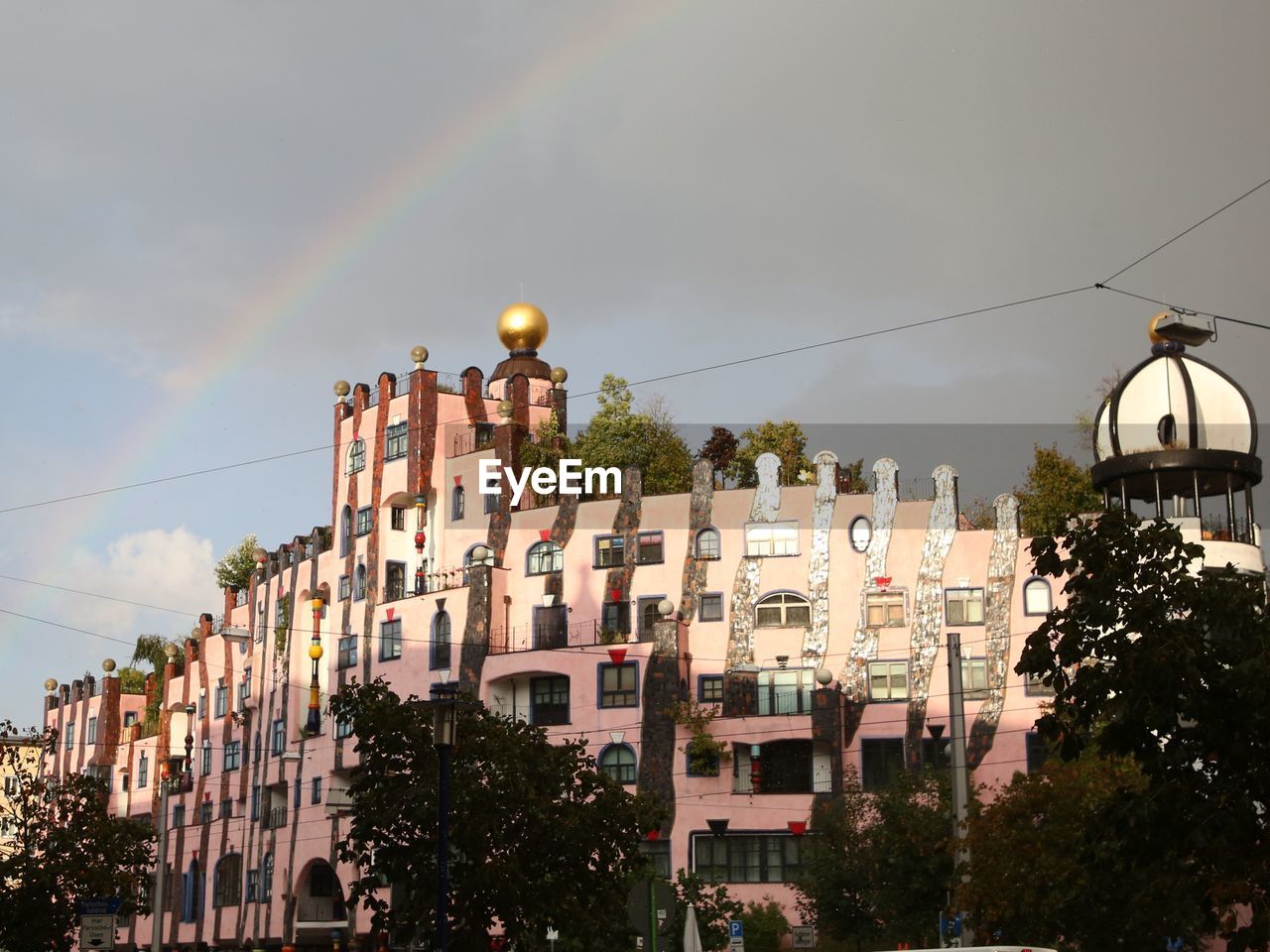 BUILDINGS AGAINST SKY