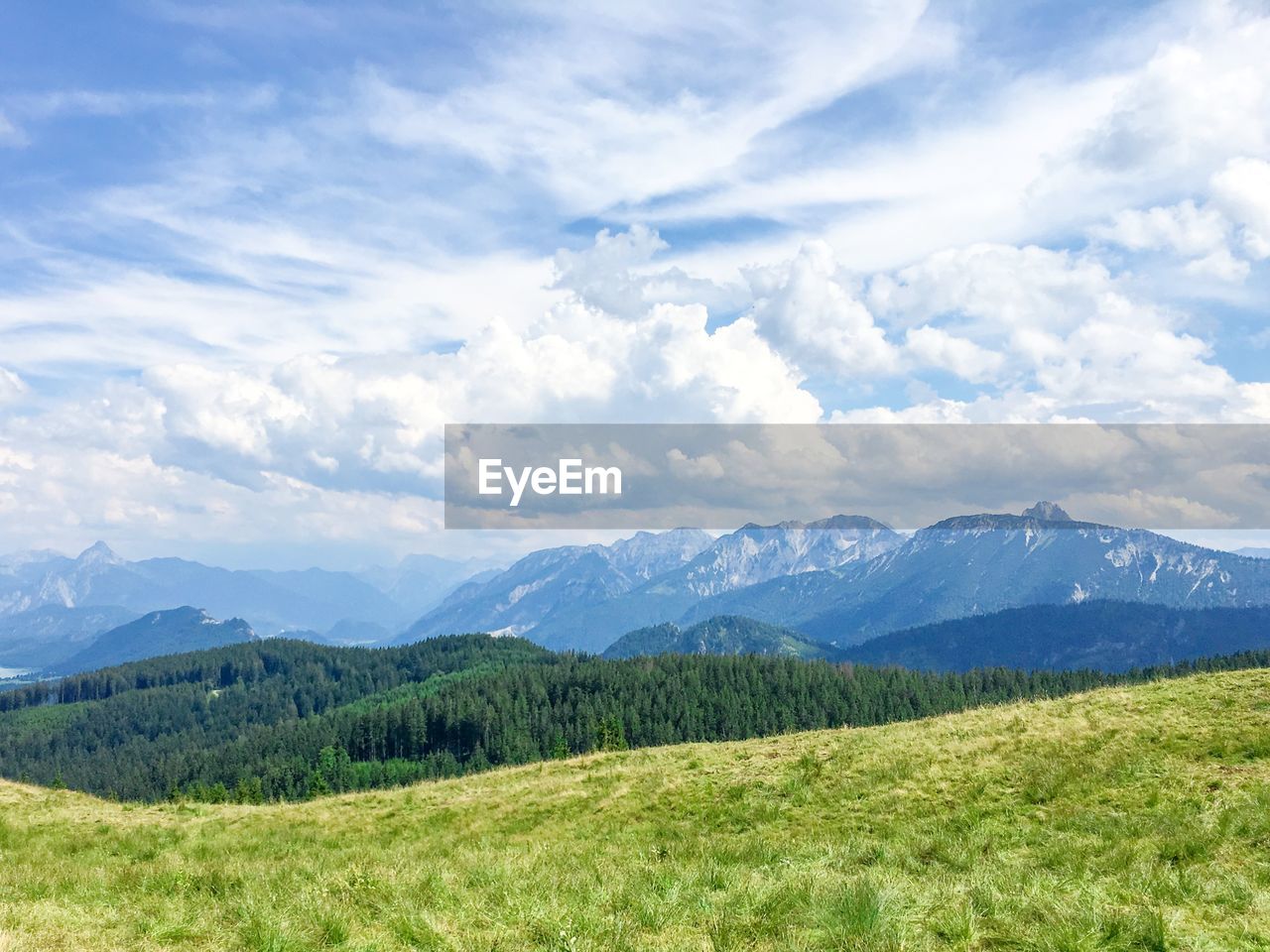 SCENIC VIEW OF LAND AND MOUNTAINS AGAINST SKY