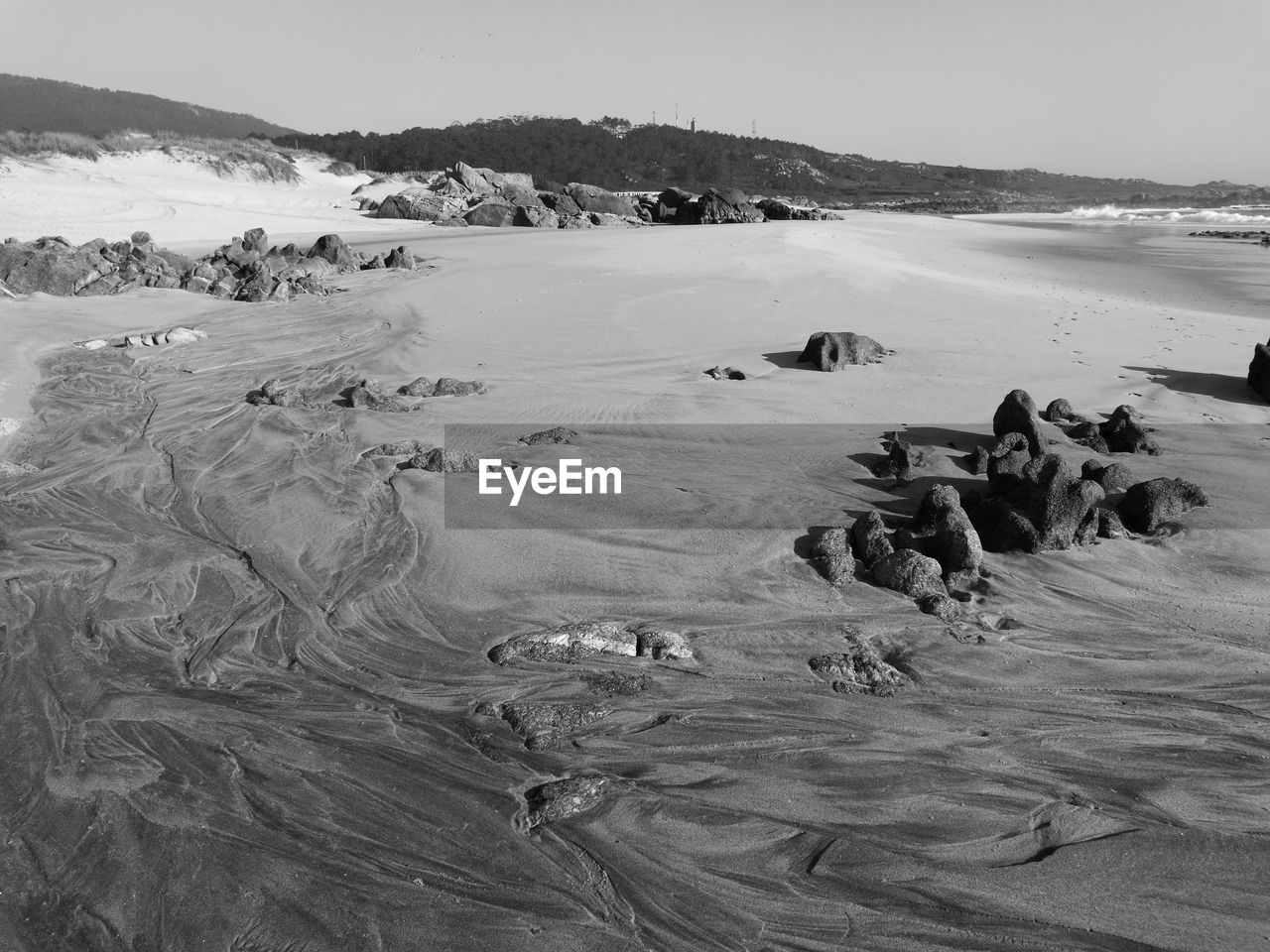 Scenic view of beach