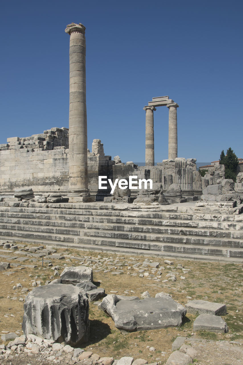 OLD RUINS AGAINST SKY