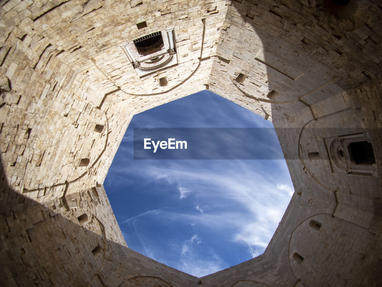 The sky in castel del monte. history, geometry  and mystery