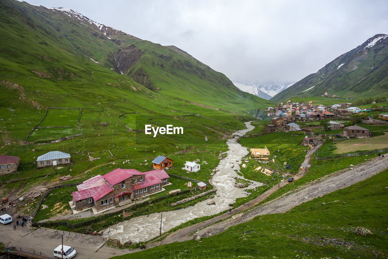 PANORAMIC VIEW OF LANDSCAPE AGAINST SKY