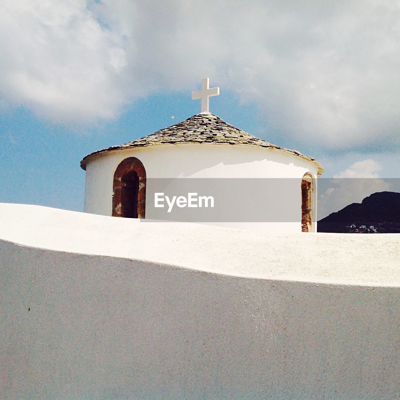 High section of church against the sky