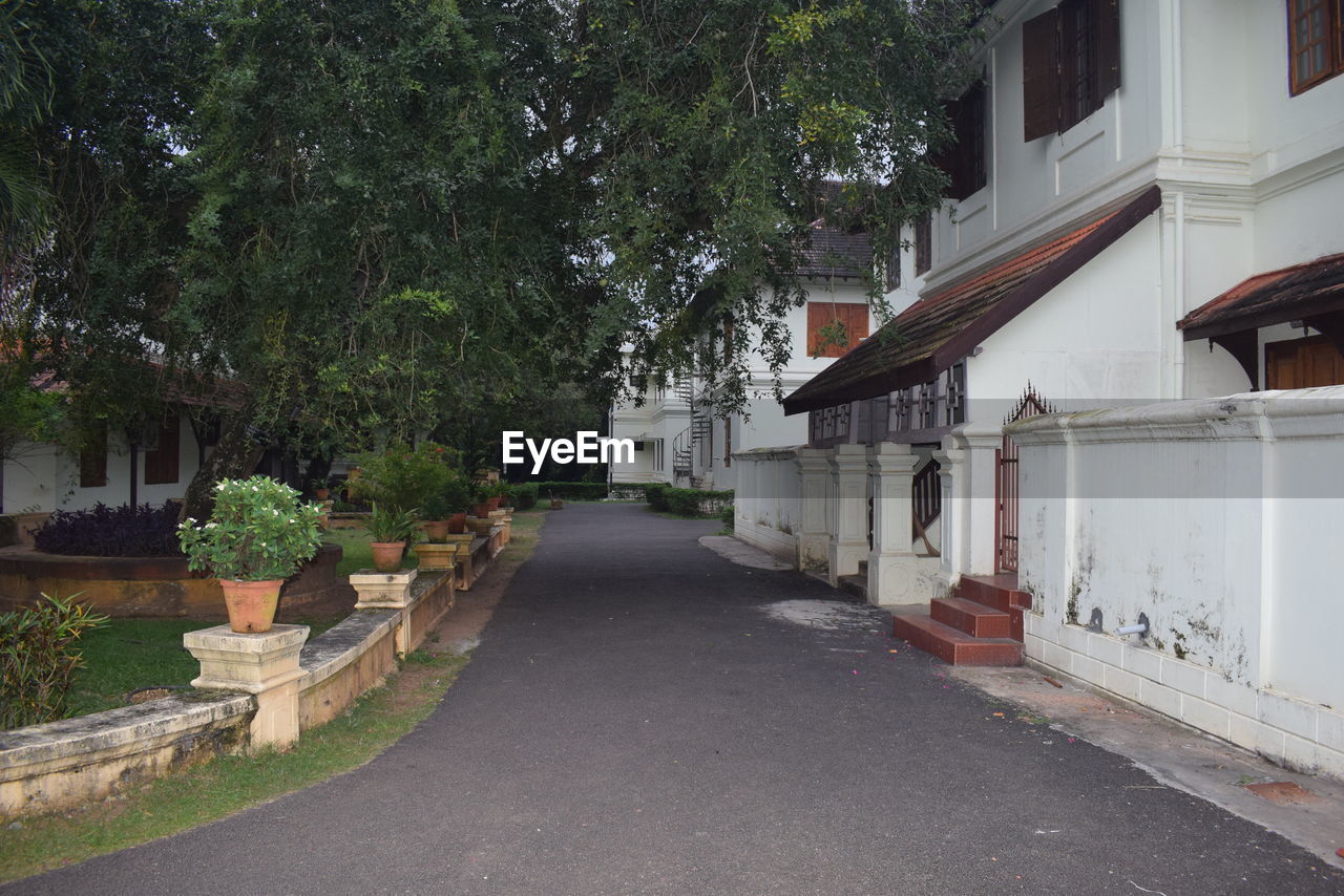 STREET AMIDST BUILDINGS