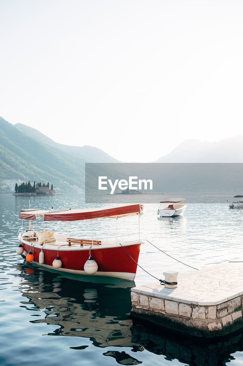 boat in lake