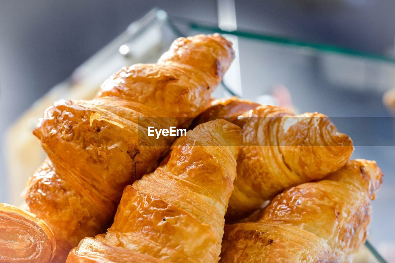 Tray of croissants 