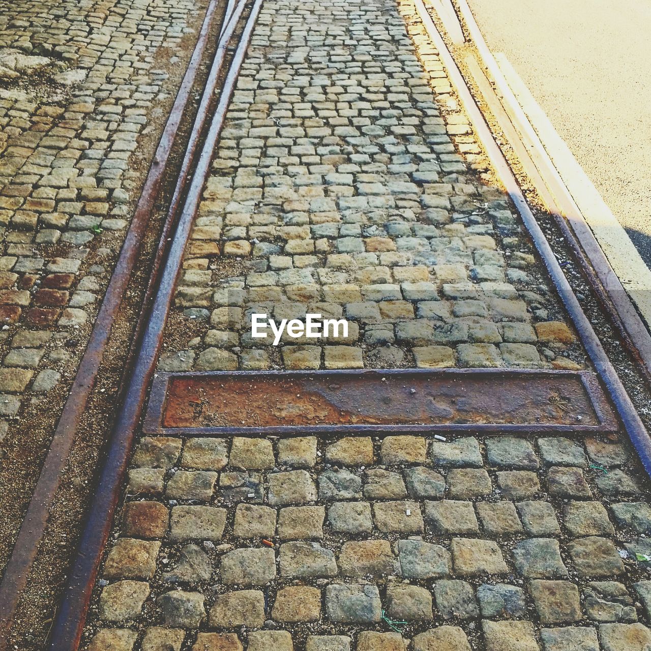 Elevated view of tramway