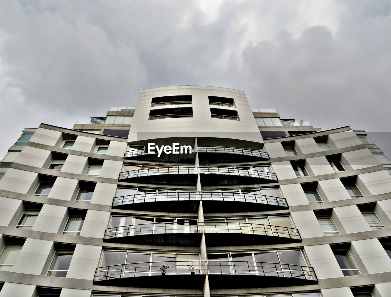 Low angle view of building against sky