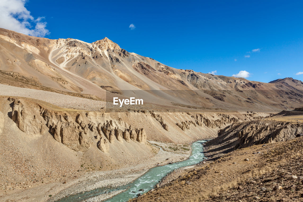 Himalayan landscape in himalayas mountains
