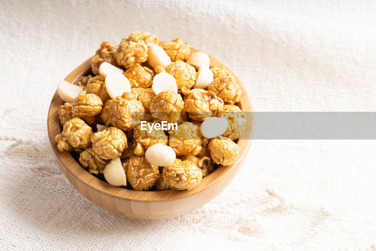 high angle view of food