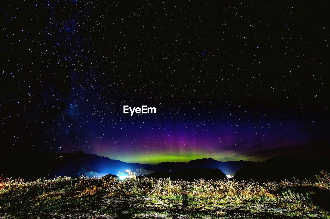 FULL FRAME SHOT OF STAR FIELD