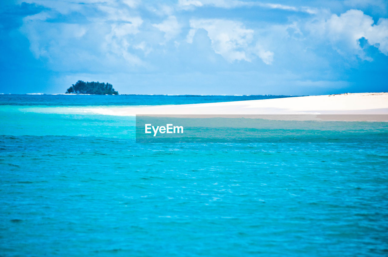 VIEW OF SEA AGAINST SKY