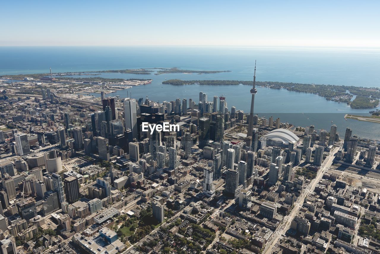 Toronto from the north of university avenue