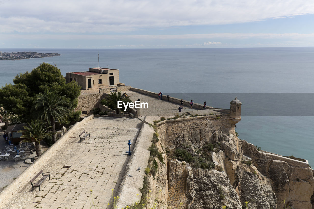 Panoramic view of sea against sky