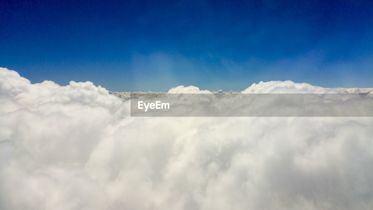 Low angle view of clouds in sky