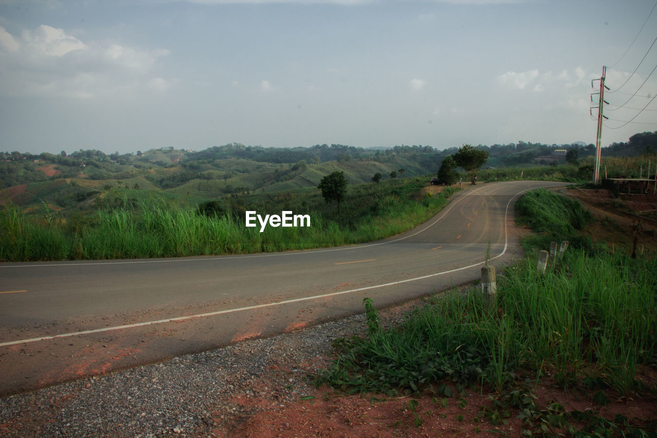 ROAD PASSING THROUGH LAND