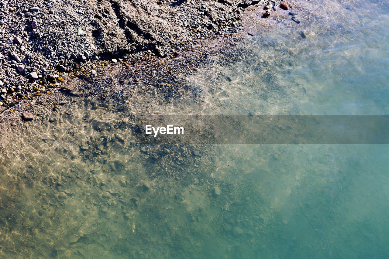 FULL FRAME SHOT OF WATER IN SEA