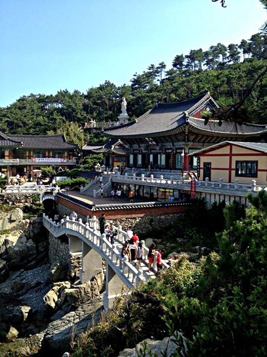 VIEW OF TOURISTS AT TEMPLE