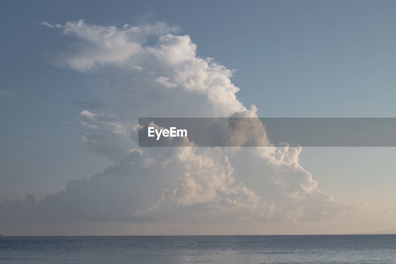 VIEW OF SEA AGAINST SKY