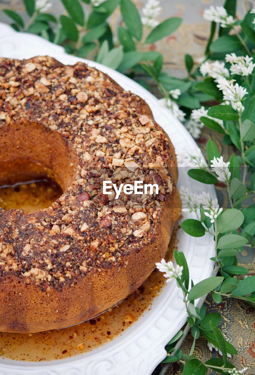 Southern style rum cake