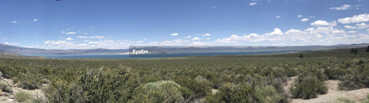 Panoramic view of landscape against sky