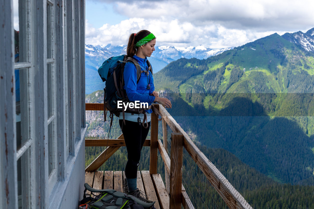 Hiking scenes in the beautiful north cascades.