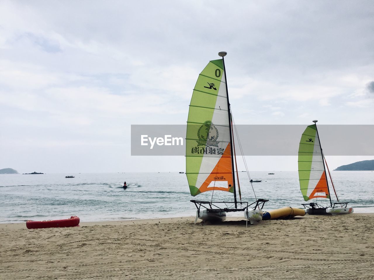 VIEW OF BEACH AGAINST SKY