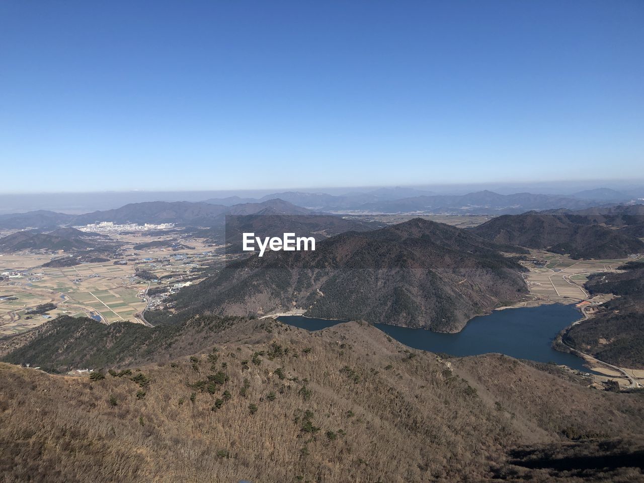 SCENIC VIEW OF LANDSCAPE AGAINST CLEAR SKY