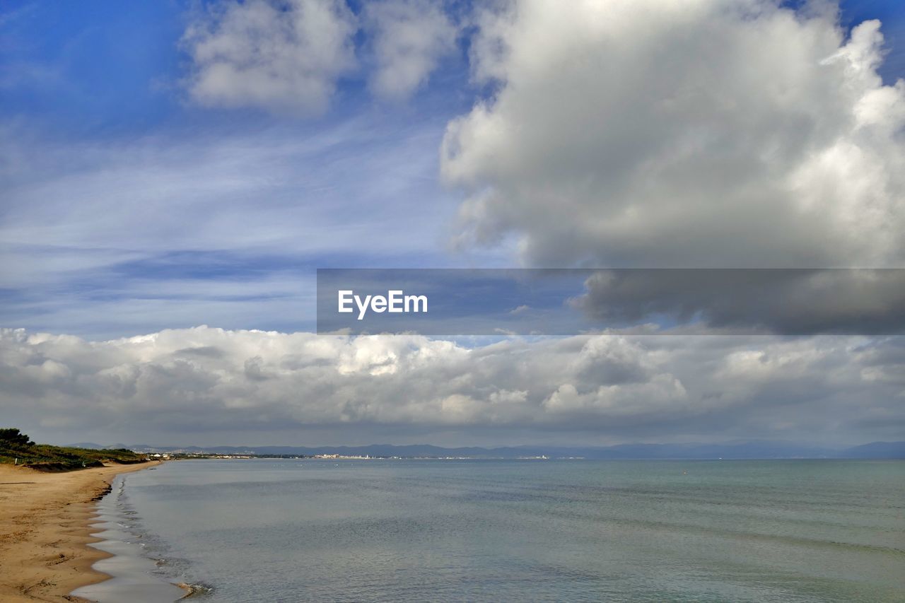 STORM CLOUDS OVER SEA