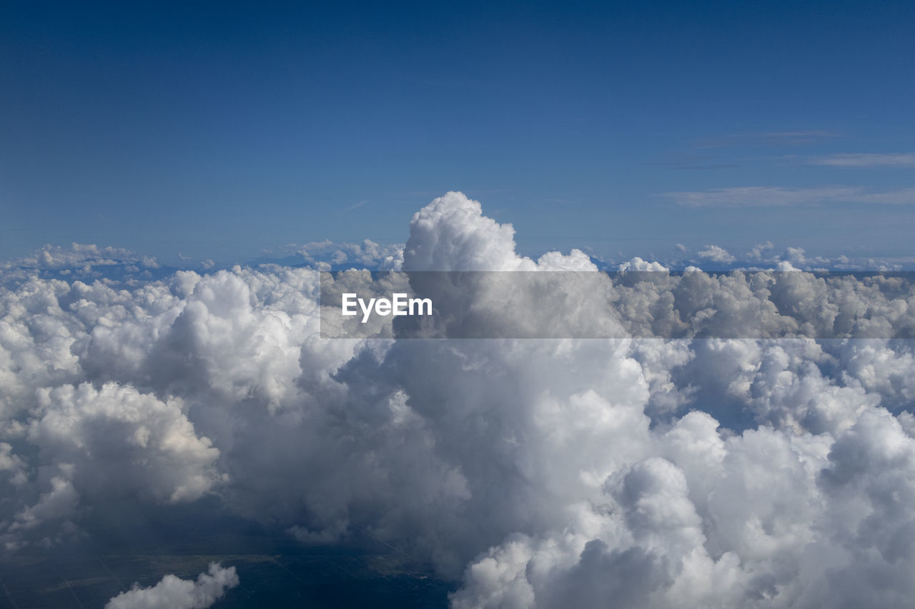 Low angle view of clouds in sky