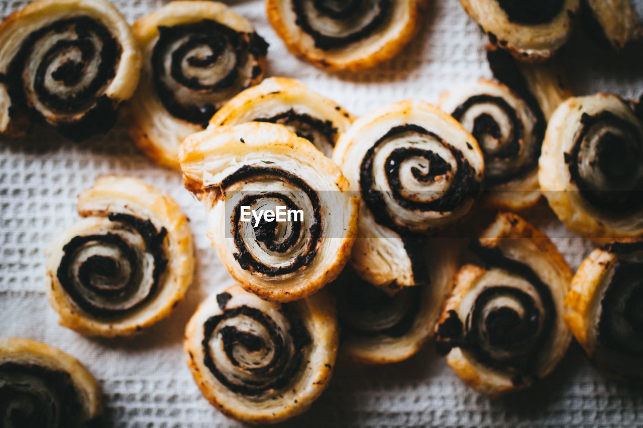 Close-up of bread on table