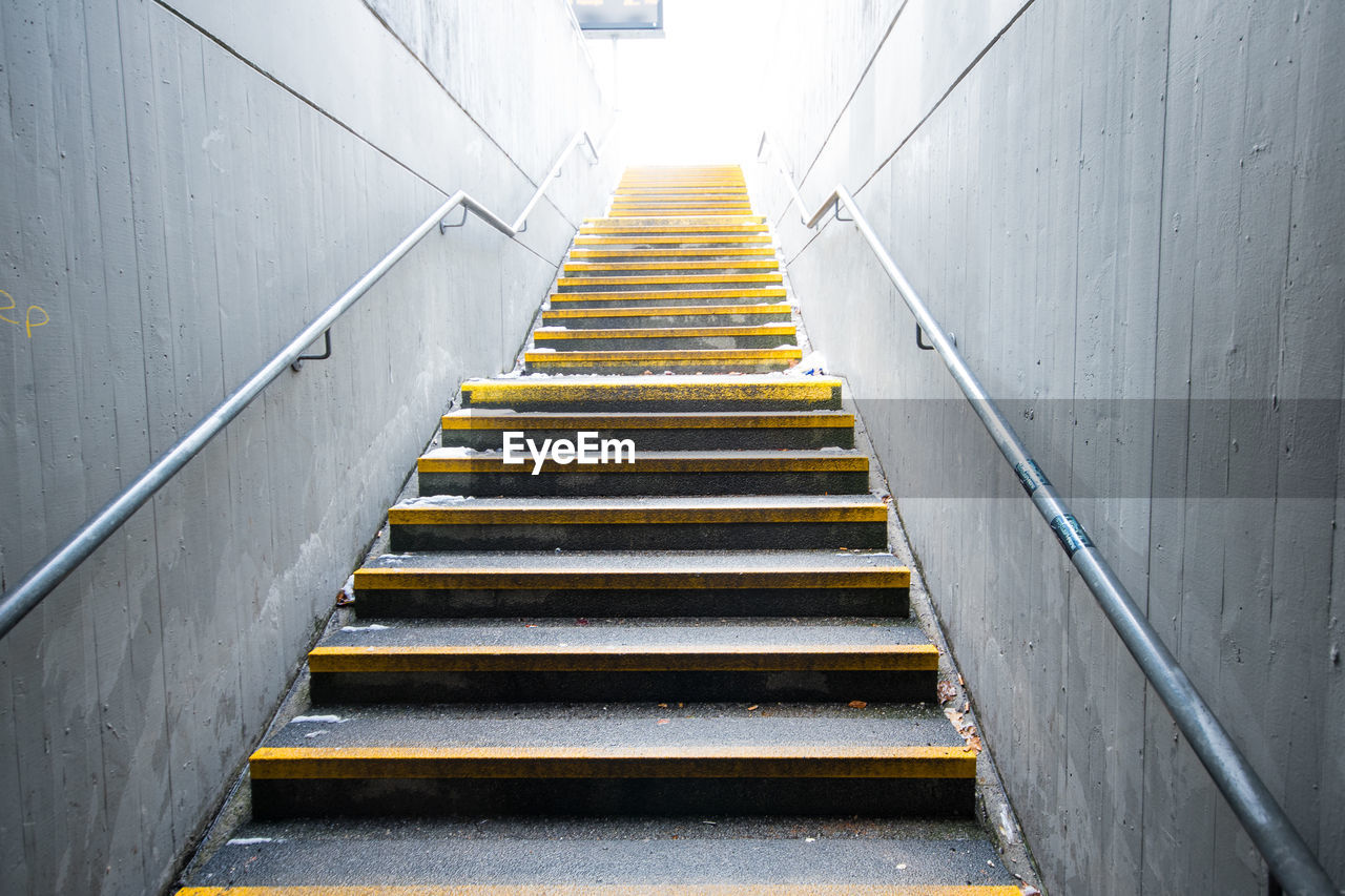 Low angle view of staircase