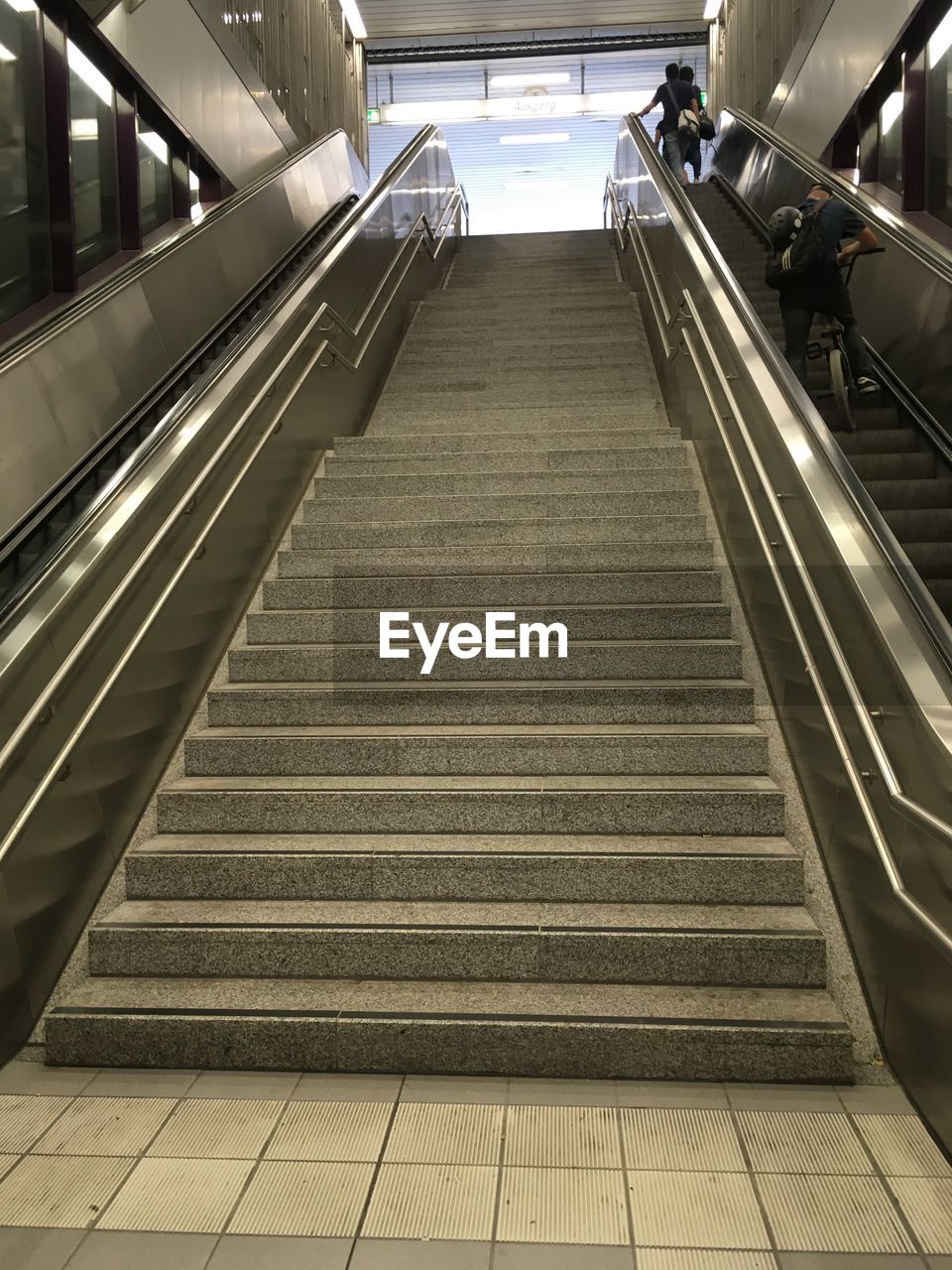 Staircase of subway station