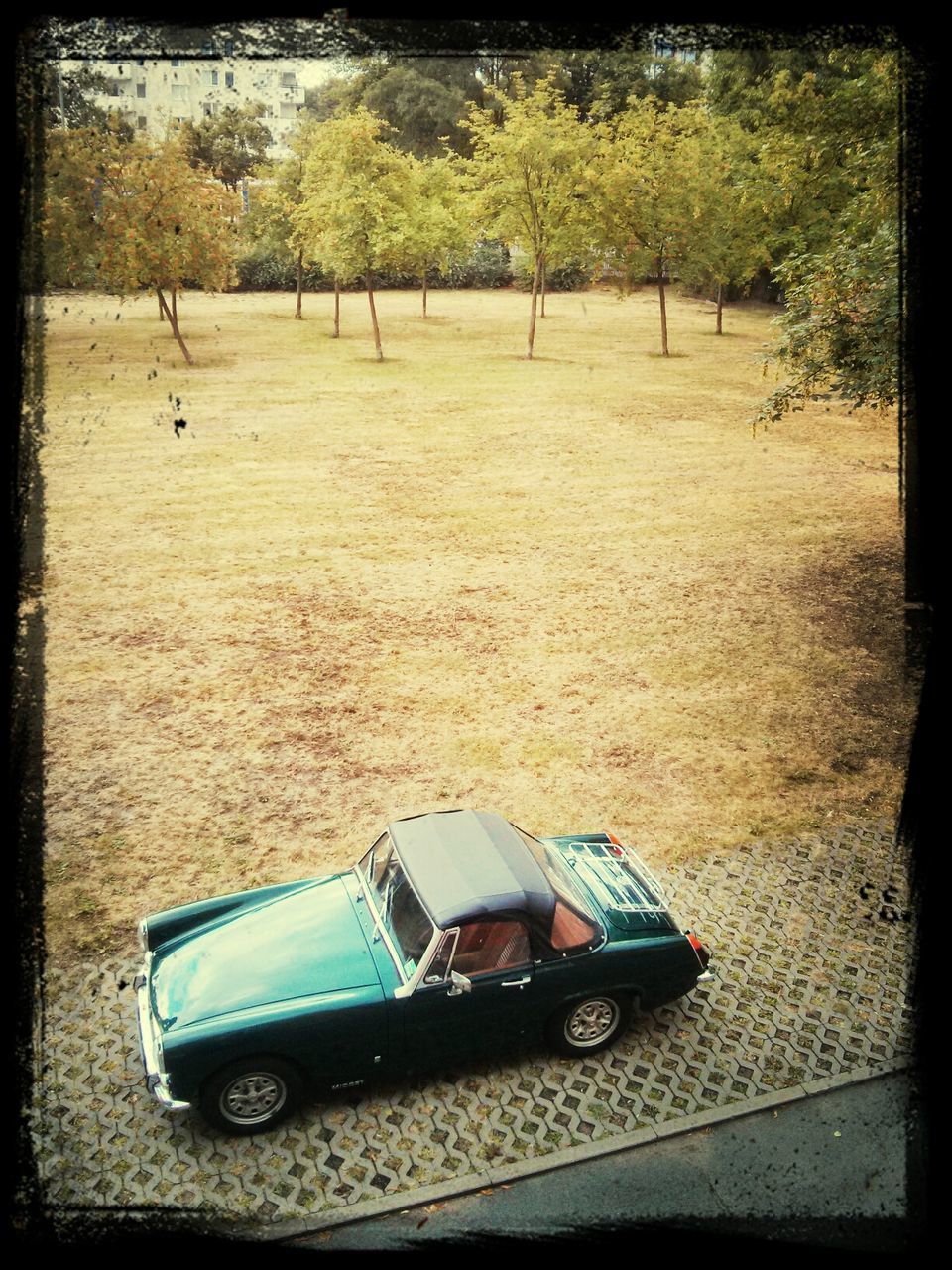 VIEW OF TRAIN ON ROAD