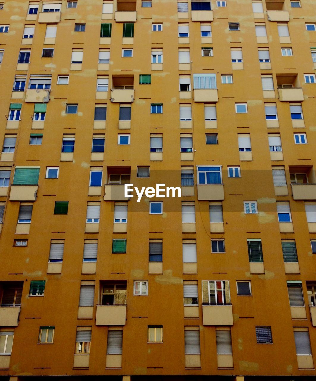 Full frame shot of residential building