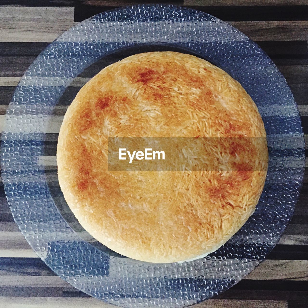 Close-up high angle view of bread