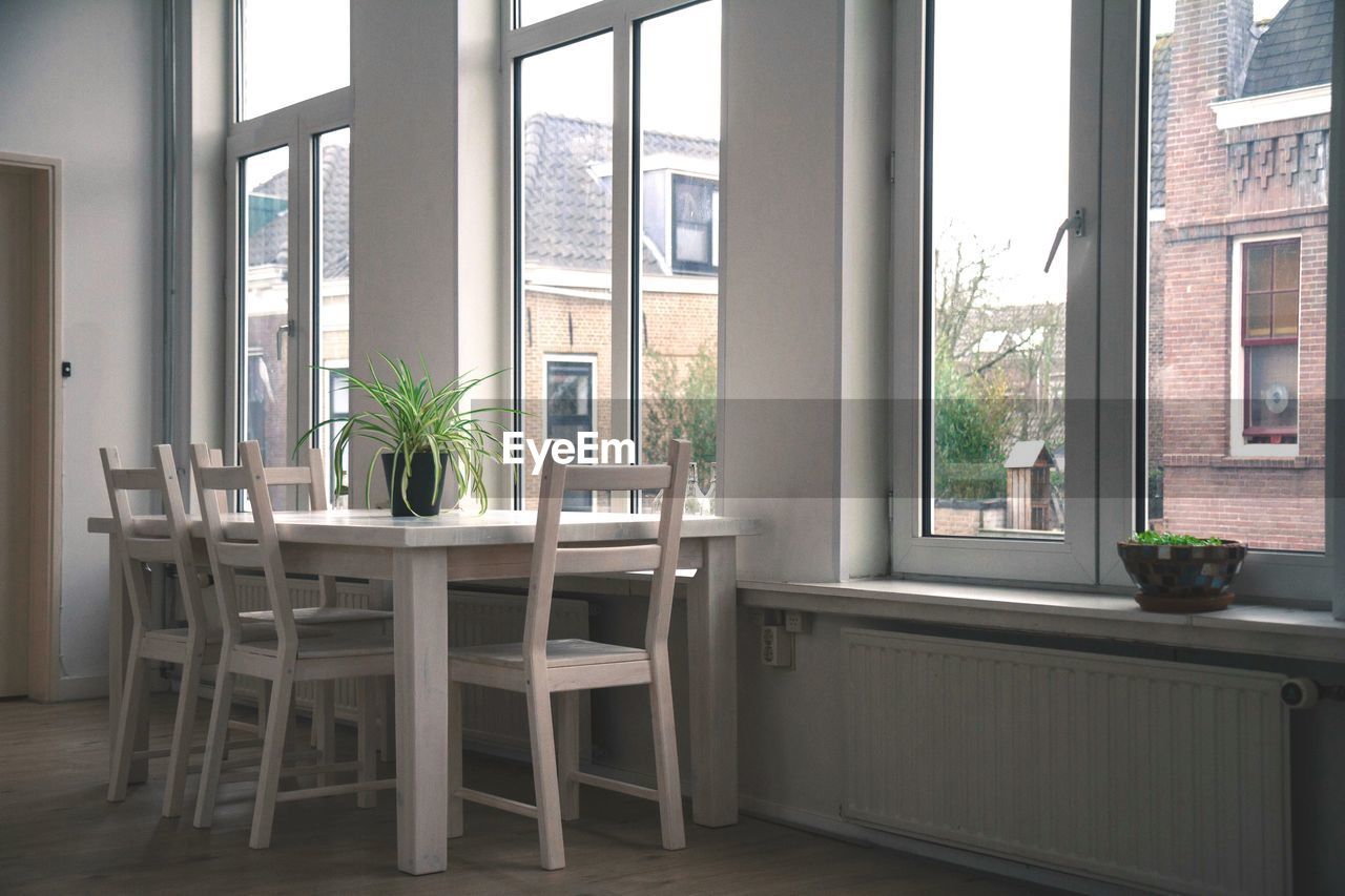 Interior view of dining room