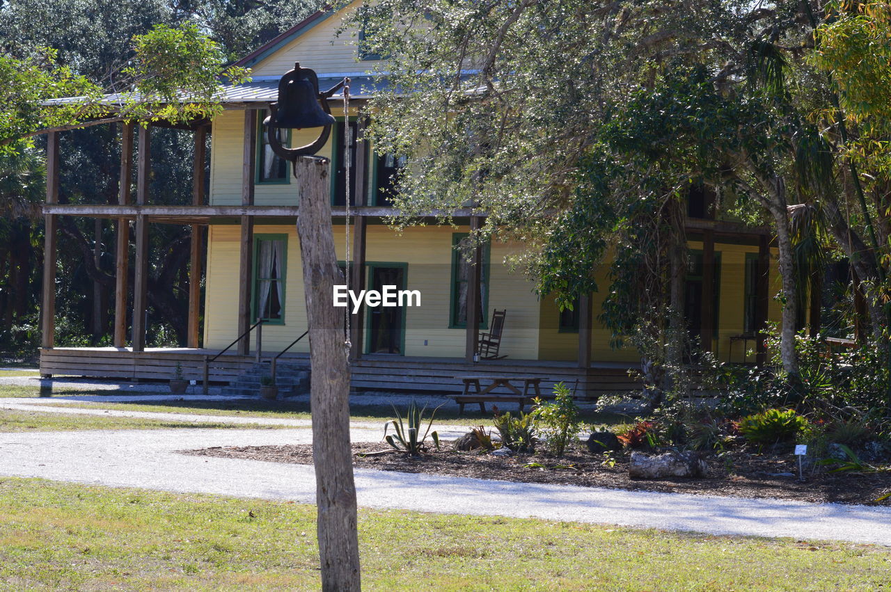 VIEW OF BUILT STRUCTURE WITH TREES